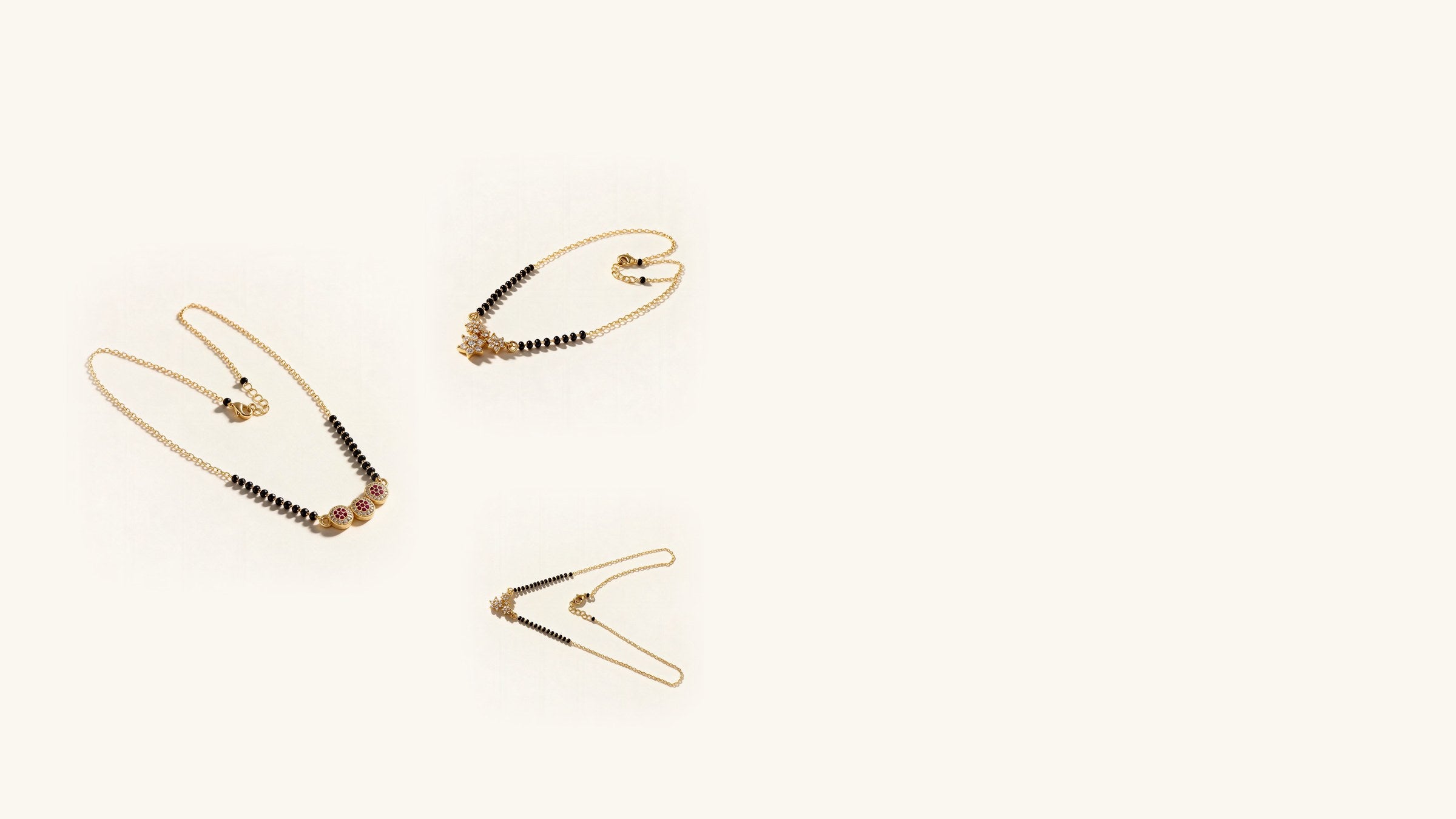 Hands wearing gold temple bangles