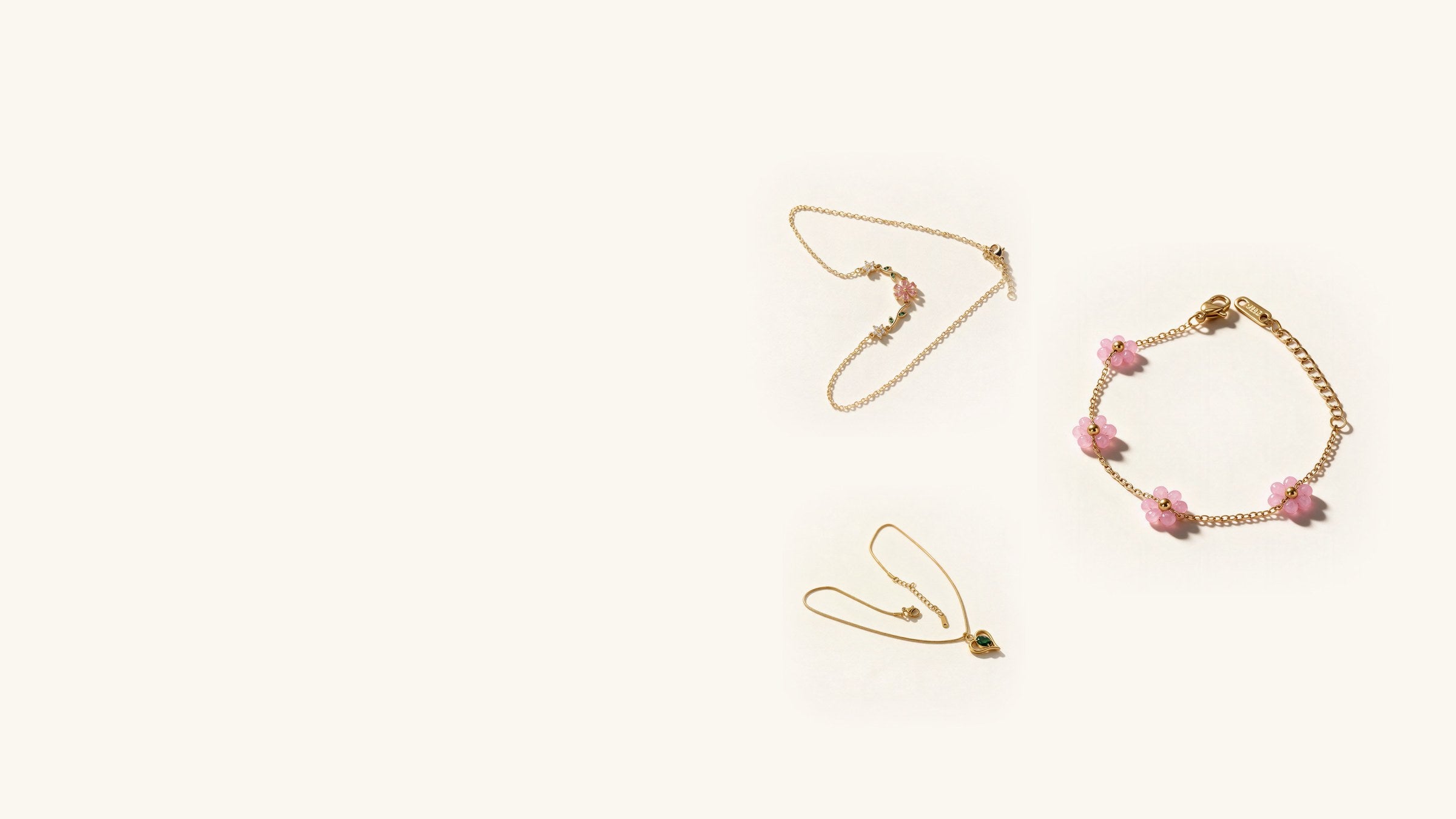 Gold vermeil collection